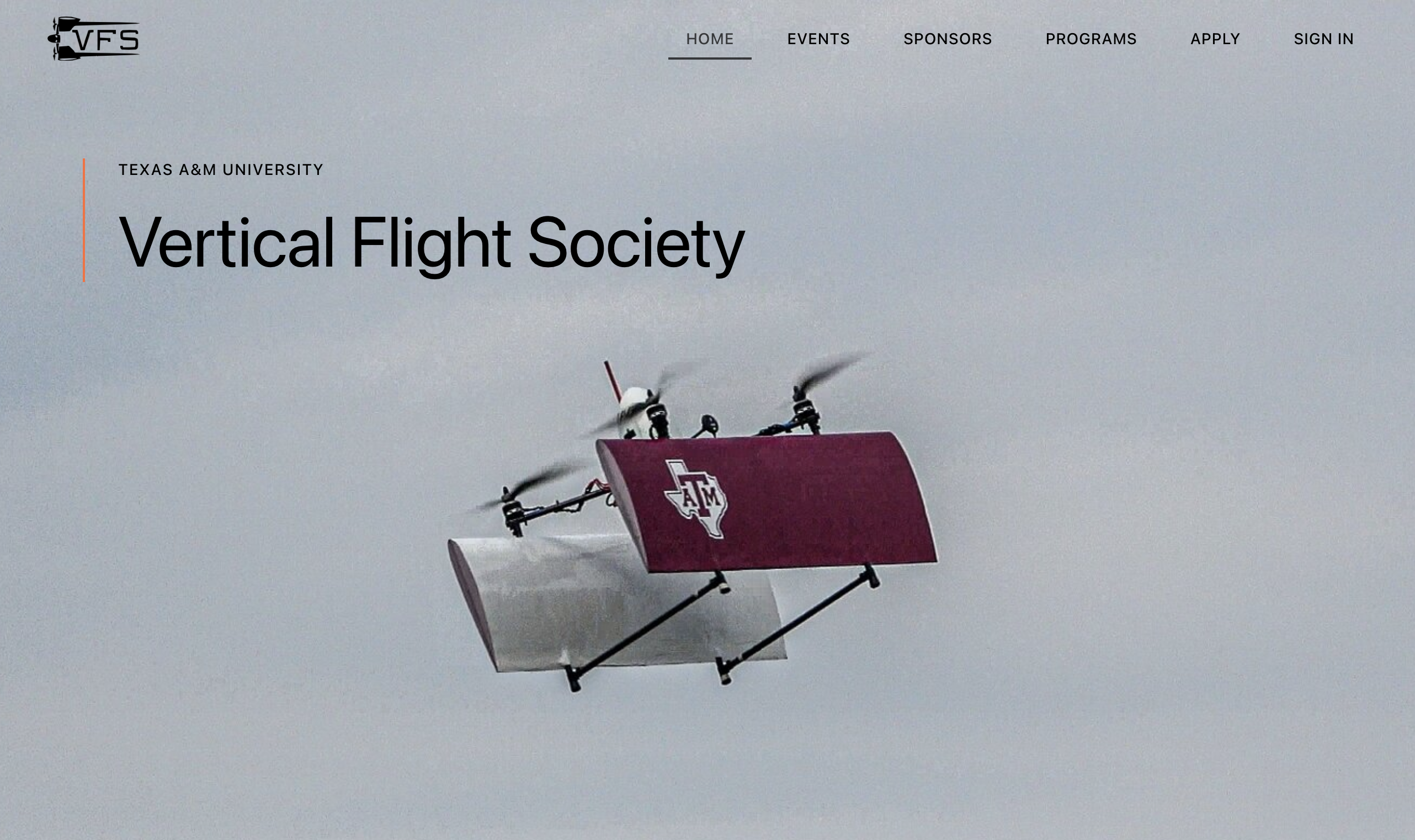 VFD Main Page